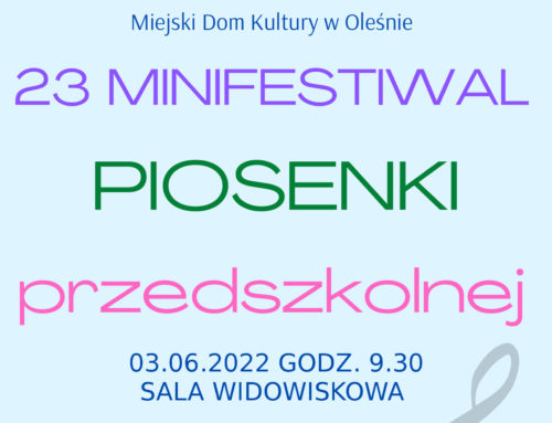 23 Minifestiwal Piosenki Przedszkolnej