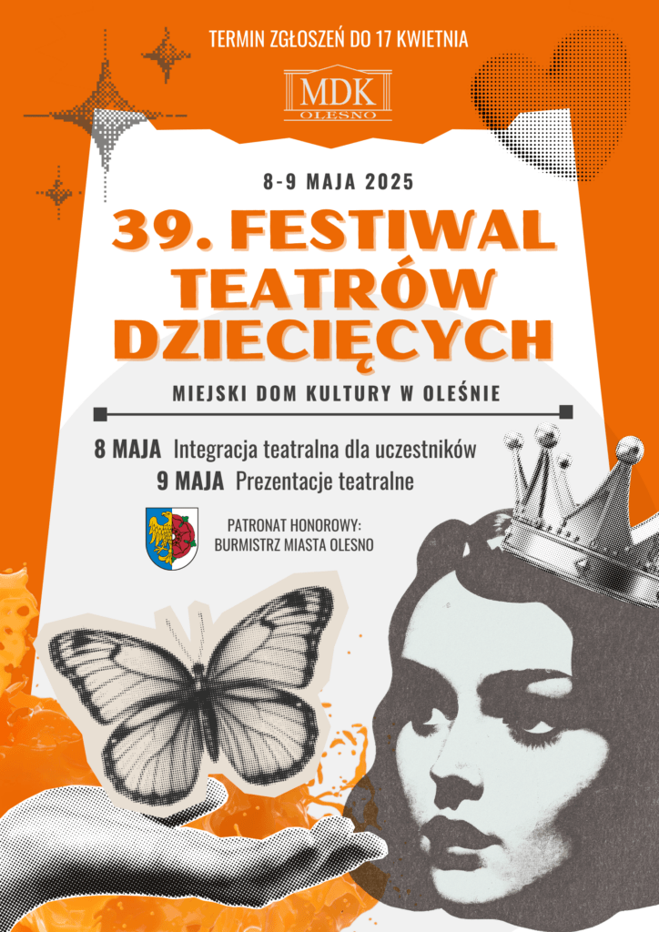 Plakat Festiwalu Teatrów dziecięcych