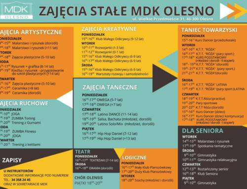 Zajęcia stałe MDK