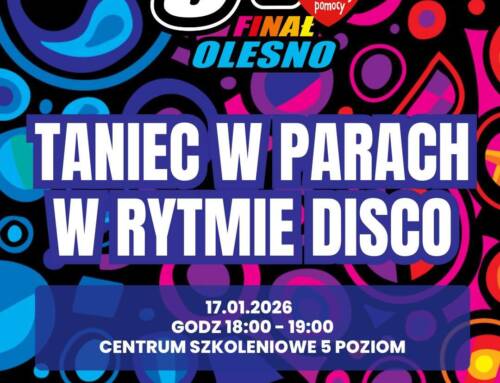 Taniec w&nbsp;parach w&nbsp;rytmie disco – WOŚP