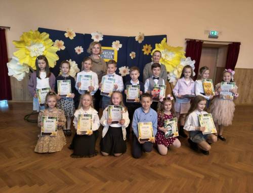 Etap Gminny Konkursu Recytatorskiego „Wierszem i&nbsp;Prozą”