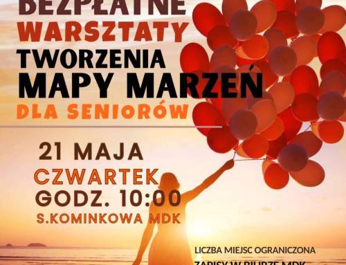 BEZPŁATNE WARSZTATY DLA SENIORÓW