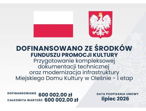 Dofinansowanie na&nbsp;projekt modernizacji MDK