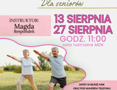 WAKACYJNE WARSZTATY JOGI DLA SENIORÓW