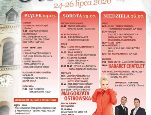 Dni Olesna 2026
